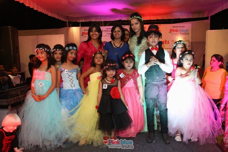 Kids Ramp Walk in Contemporary Collection For Brand PinkBlueIndia