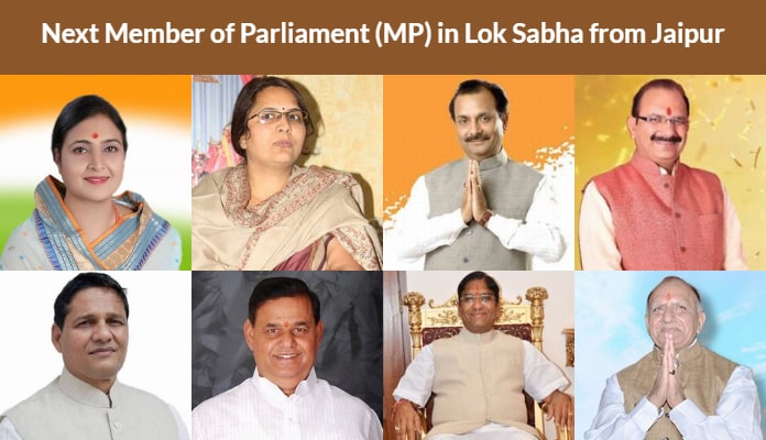 Who will be the next Member of Parliament (MP) in Lok Sabha from Jaipur?