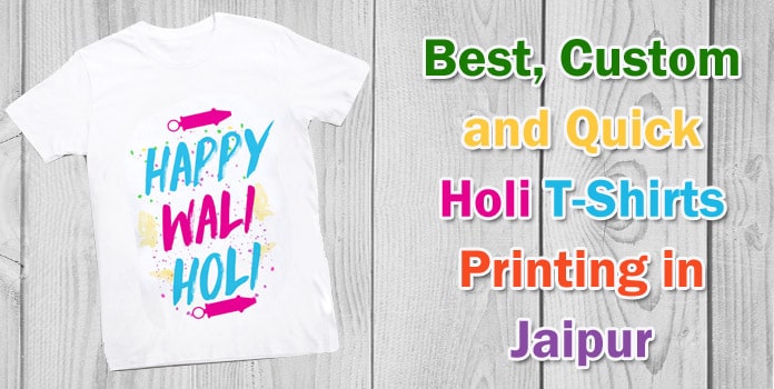 Holi Tshirts - Custom Holi Tshirts Printing in Jaipur